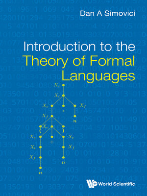 cover image of Introduction to the Theory of Formal Languages
